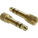 Delock 3.5 mm TRS Extension Cable 3 m — 3.5 mm Male to 3.5 mm Female with 6.35 mm Screw Adapter (MPN 85782)