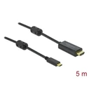 Delock Ενεργό καλώδιο USB Type-C σε HDMI (DP Alt Mode) 4K 60Hz 5 m