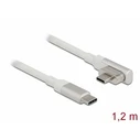 Delock Μαγνητικό Thunderbolt™ 3 USB-C™ Καλώδιο 4K 60 Hz Γωνιακό Στερεώματος 1,20 m