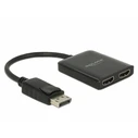 Delock DisplayPort 1.4 Splitter 1 x DisplayPort σε 2 x HDMI (MST)