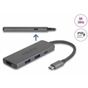 Delock USB Type-C Dockingstation 8K - HDMI/USB/PD 3.0 100W (μοντέλο 87804)