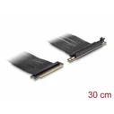 Delock Riser Card PCI Express x16 to x16 90° Angled with 30 cm Cable, Model 88027