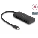 Διαχωριστής USB Type-C (DP Alt Mode) σε 3 x DisplayPort MST 4K 60Hz - Delock 88041