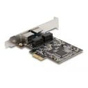 DeLOCK 2-Port RJ45 Gigabit LAN RTL8111 PCI Express Card (88615)