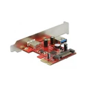 Κάρτα PCI Express x1 σε 1x εξωτερικό + 1x εσωτερικό SuperSpeed USB 5 Gbps - Delock 89273