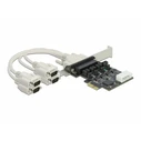 Delock PCI Express x1 κάρτα σε 4 x σειριακές RS-232 με τροφοδοσία 5 V / 12 V