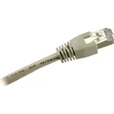 Sharkoon S/FTP Cat.6 καλώδιο Patch RJ45 Flat 15m (Γκρι)