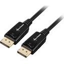 Sharkoon DisplayPort 1.3 Cable (DisplayPort male > DisplayPort male), 5 m, Black