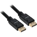 Sharkoon DisplayPort 1.3 Cable (DisplayPort male > DisplayPort male), 5 m, Black