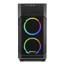 Sharkoon Sharkoon V1000 RGB Midi Tower Μαύρο
