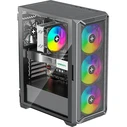 Xilence Xilent Blade II ARGB XG161 Gaming Midi Tower PC Case Black (Side Window, ARGB)