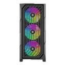 Xilence Xilent Breeze II Gaming Midi Tower Κουτί Υπολογιστή με Πλαϊνό Παράθυρο Μαύρο