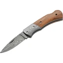 Boker Magnum Damascus Mistress Pocket Knife Brown with Sheath