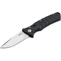 Boker Strike Droppoint Αυτόματος Σουγιάς Μαύρο σε Θήκη - 01BO400