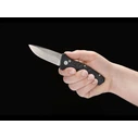 Boker Strike Droppoint Αυτόματος Σουγιάς Μαύρο σε Θήκη - 01BO400