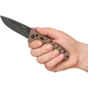 Boker Plus Strike DropPoint Αυτόματος Σουγιάς Καφέ σε Θήκη 01BO424