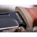Boker Ranger Field Bowie Survival Knife Brown with Leather Sheath 02SC001