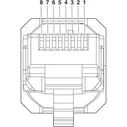 Harting Βύσμα RJ-45 Ασημί, CAT5e, IP20, MPN 1656725