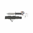 Mil-Tec Special Forces Μαχαίρι Επιβίωσης Μαύρο σε Θήκη 15368000