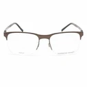 Porsche Design P8322-D Titanium Optical Frame Brown 54/18/145