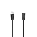 HAMA USB 2.0 Cable USB-A female - USB-A female Μαύρο 3m