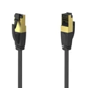 HAMA S/FTP Cat.8 Καλώδιο Δικτύου Ethernet 1.5m Μαύρο 1τμχ 2006920000