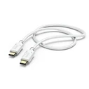 HAMA USB 2.0 Cable USB-C male - USB-C Λευκό 1.5m 2015920000