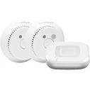 Homematic IP Smart Home Starter Set Smoke Detector (HmIP-SK27) - 1x Access Point, 2x Smoke Detectors