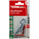 Fischer Βύσμα Duopower με Κρίκο 8x40 Ούπα Πλαστικό 8x40mm 4τμχ 535006