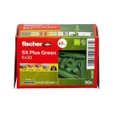 Υλικά στερέωσης Fischer Dübel SX Plus Green 6x30 universal βύσμα εκτόνωσης νάιλον 6x30 mm