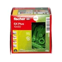 Υλικά στερέωσης Fischer SX Plus Green βύσμα εκτόνωσης 10x50 mm 10 τεμαχίων