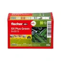 Υλικά στερέωσης Fischer βύσμα εκτόνωσης SX Plus Green 6x30 S από νάιλον, 4πλής διαστολής