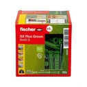 Βεστφίξωση Fischer Dübel SX Plus Green 8x40 S βύσμα διαστολής 8x40 mm με βίδες 45 τεμ.