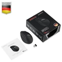 Perixx PERIMICE-719 Wireless Ergonomic Vertical Silent Optical Mouse - Black