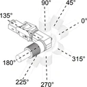 EFB ACCS Toolless RJ45 STP Cat.6a Αυτοτερματιζόμενο Premium