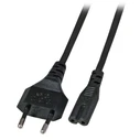 Καλώδιο τροφοδοσίας Euro/IEC C7 3,0 m Μαύρο - EFB EK502.3V2