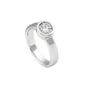 Diamonfire Γυναικείο Δαχτυλίδι από Ασήμι με Ζιργκόν, Μέγεθος 17