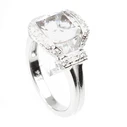 Diamonfire Γυναικείο Ασημένιο Δαχτυλίδι με Ζιργκόν, Μέγεθος 18