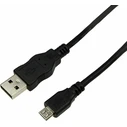 LogiLink USB 2.0 Cable USB-A male to Micro-USB B male, 1.8 m, black (CU0034)