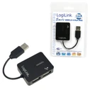 LogiLink USB 2.0 4-Port Hub with USB-A connection (UA0139)