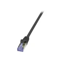 LogiLink U/UTP Cat.6a Flat Ethernet Patch Cable, 30 m, Black - Model CQ3123S