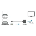 LogiLink USB 3.1 Type-C to DVI Adapter (UA0245A, KA-AV-LGL-125)