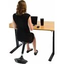 LogiLink Height Adjustable Wobble Stool EO0011 – Black 30x33x87 cm