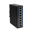 LogiLink NS203 Unmanaged Industrial Gigabit Ethernet Switch - 8-Port (10/100/1000 Mbps)