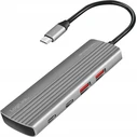 LogiLink USB Hub 7 θυρών USB 3.2 Gen2, 2x USB-A, 5x USB-C, PD 100W, αλουμίνιο