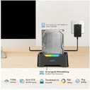 LogiLink Docking Station για Σκληρούς Δίσκους SATA USB-C / Thunderbolt (QP0035)