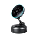 LogiLink Ασύρματη Βάση Κινητού Αυτοκινήτου Vacuum Magnetic 360° Foldable 25W PA0411