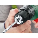 Bosch Powertools UniversalDrill 18V Cordless Drill Driver (green/black), 2.5Ah Li‑Ion Battery, Case — POWER FOR ALL ALLIANCE
