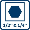Bosch GDX 18V-285 Professional 2‑σε‑1 μπαταρίας κρουστικό κατσαβίδι/γωνιακός γρύλος (solo, χωρίς μπαταρία και φορτιστή)
