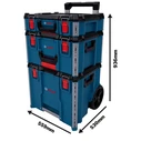 Σετ Βαλιτσών Εργαλείων Bosch L-BOXX Contractor Set 3 (1600A037DY)